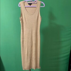 Banana Republic Cream Midi Dress